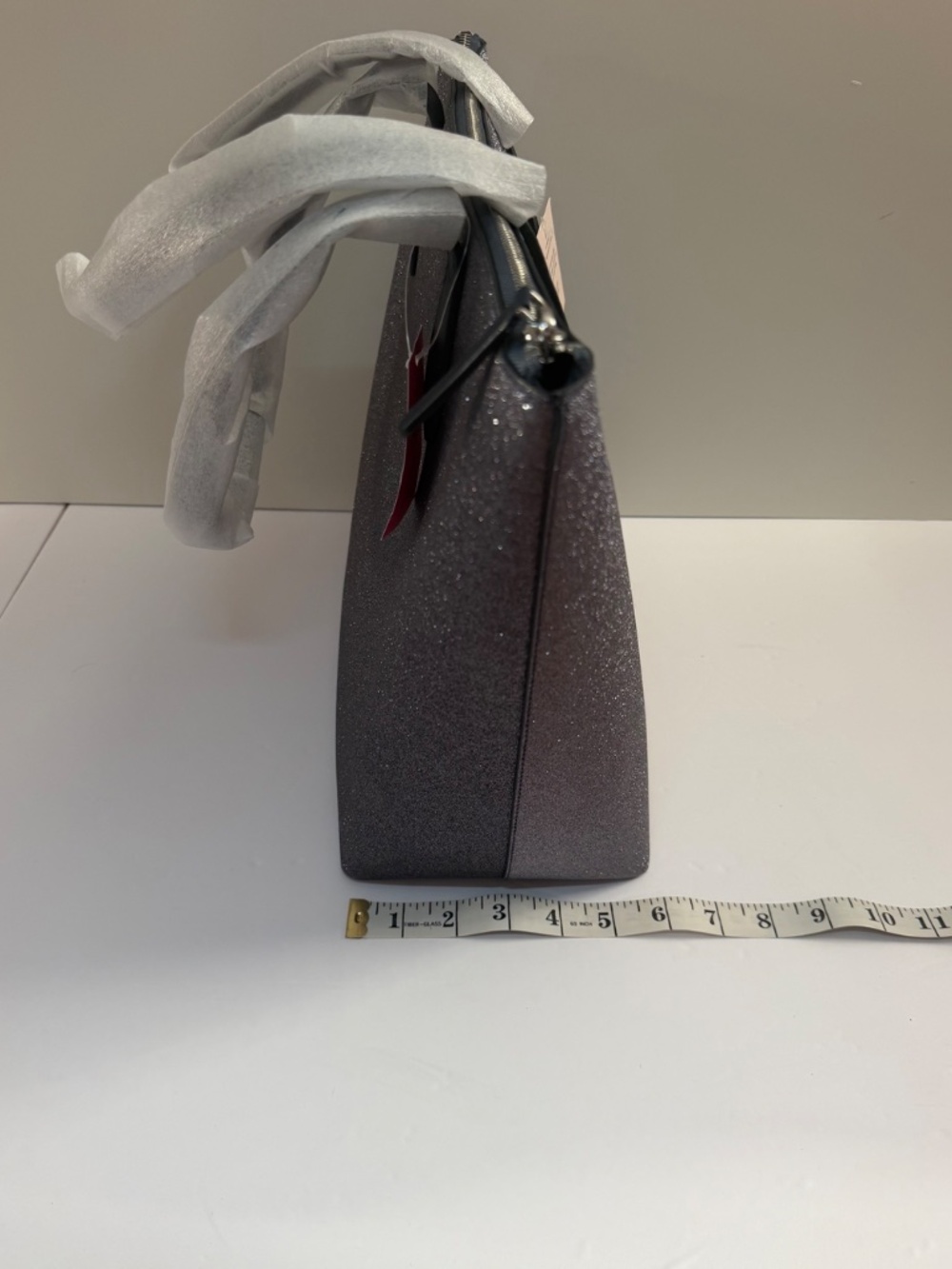 Kate Spade New York Joeley Silver Glitter Tote - Picture 5 of 8